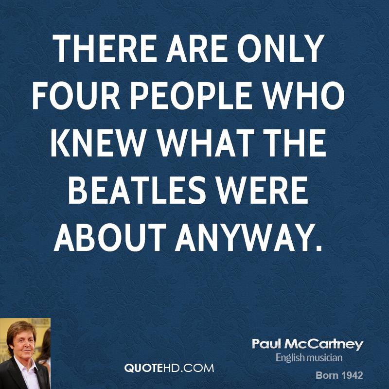 Paul Mccartney Inspirational Quotes. QuotesGram
