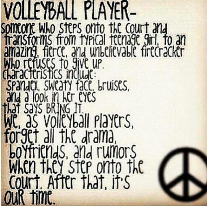 Volleyball Quotes And Poems. QuotesGram
