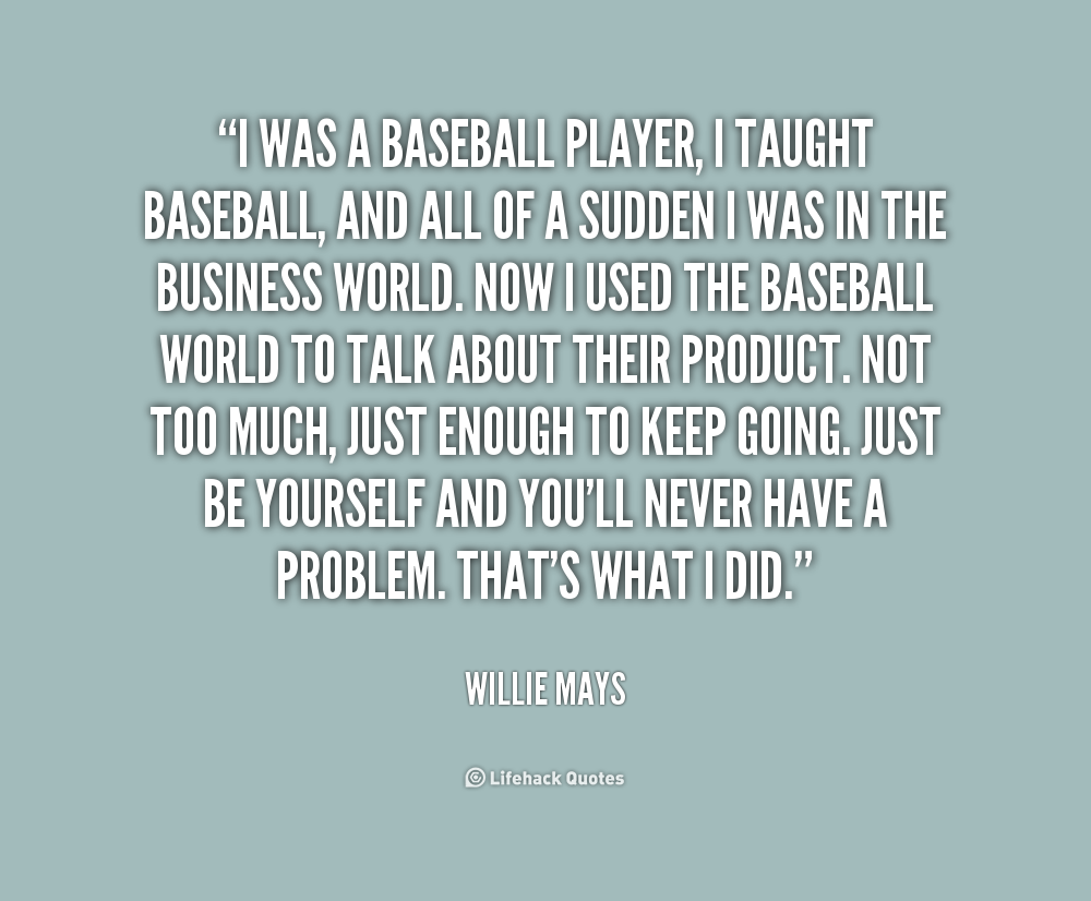 Baseball Player Quotes. QuotesGram