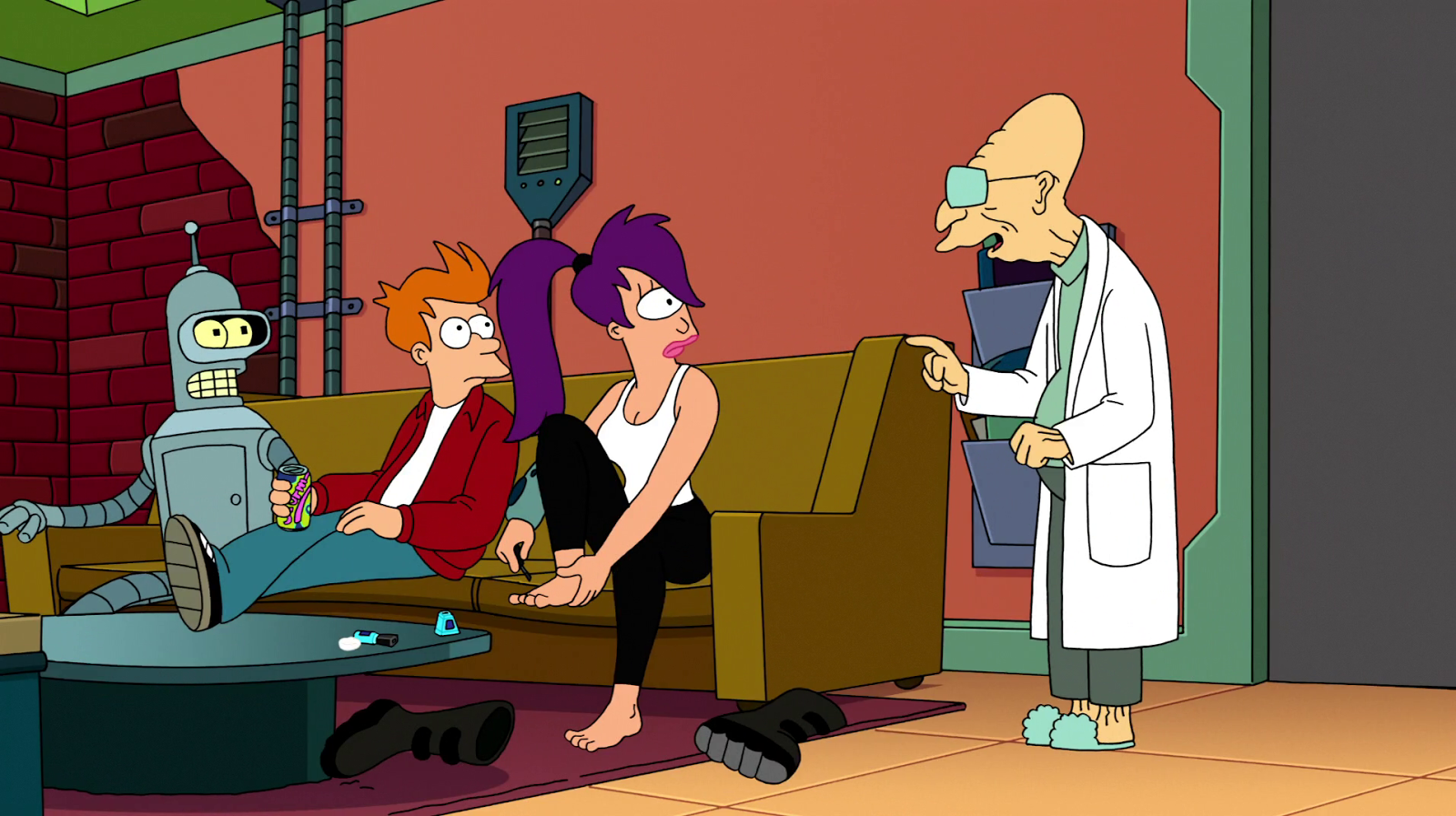 Futurama feet