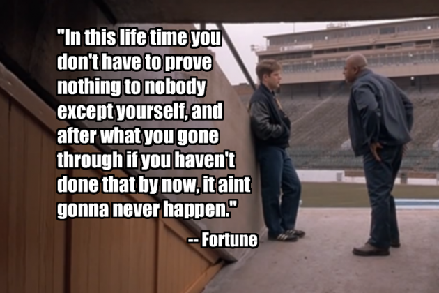 A winner never stops trying.