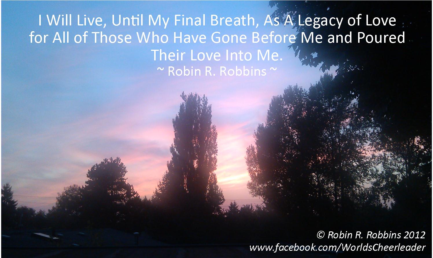 Legacy Of Love Quotes. QuotesGram
