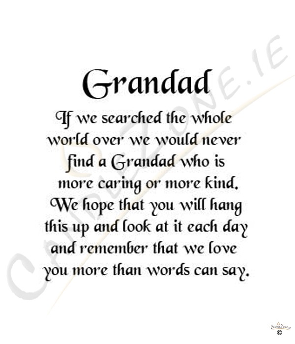 Download Grandfather Quotes And Poems Quotesgram