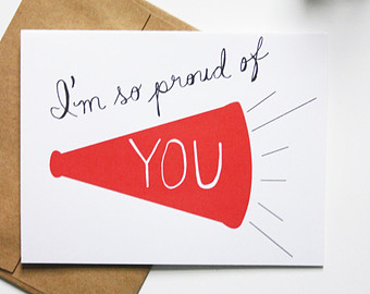 Proud Of You Card Quotes Quotesgram