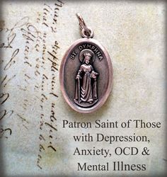 patron saint catholic mental illness dymphna quotes saints anxiety depression prayers st those medal suffering quotesgram ocd health roman prayer