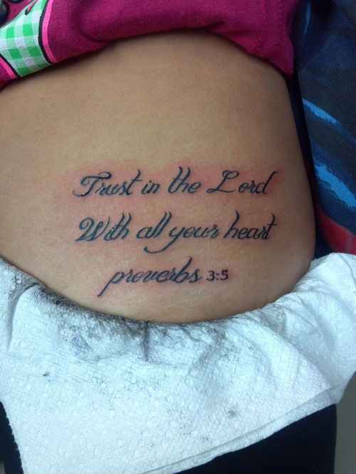 Small Tattoo Bible Quotes. QuotesGram