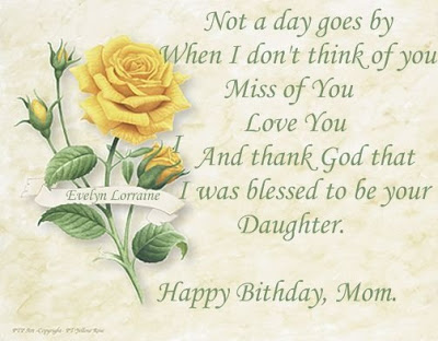 Birthday In Heaven Mom Quotes. Quotesgram
