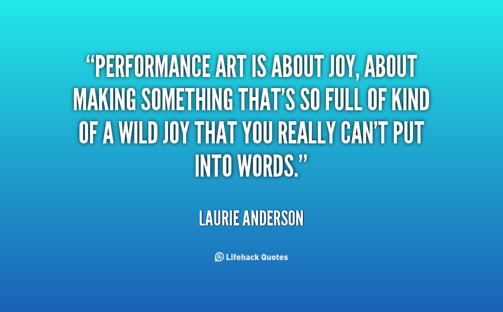 Quotes About Performing. QuotesGram