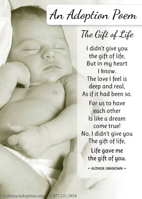 Adoption Poems And Quotes Family. QuotesGram