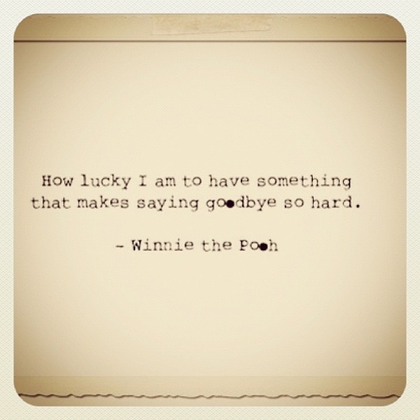 Sad Winnie The Pooh Quote 1