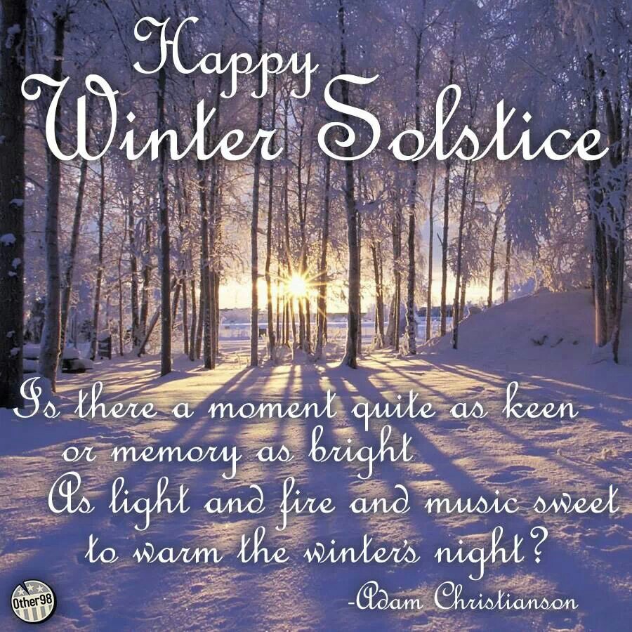 Winter Solstice Celebration Quotes QuotesGram