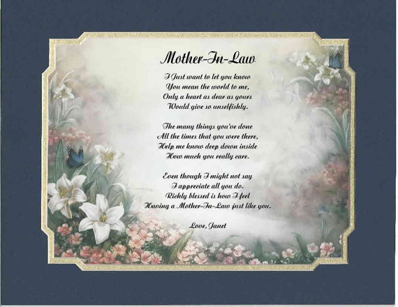 Mother In Law In Heaven Quotes QuotesGram