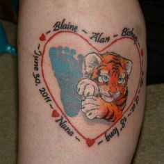 tattoos for grandchildrens names  Grandkids Tattoo Ideas  my new tattoo  of my grandkids names in TATTOO   Grandchildren tattoos Tattoos for  daughters Tattoos