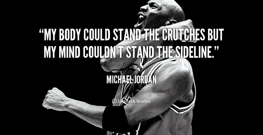 Michael Jordan's quote on mindset