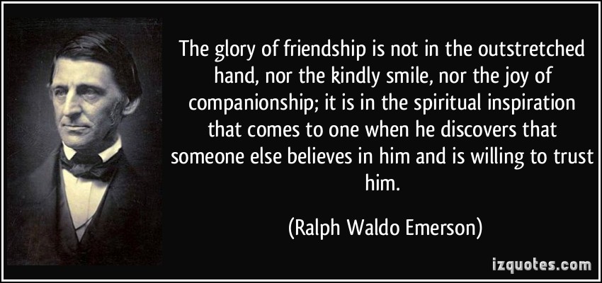 Ralph Waldo Emerson Quotes On Friendship. QuotesGram