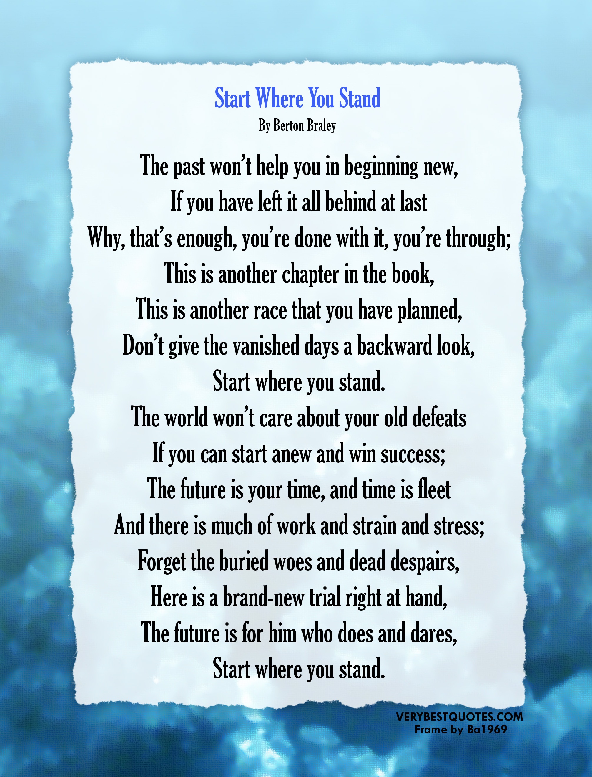 Inspirational Quotes And Poems QuotesGram