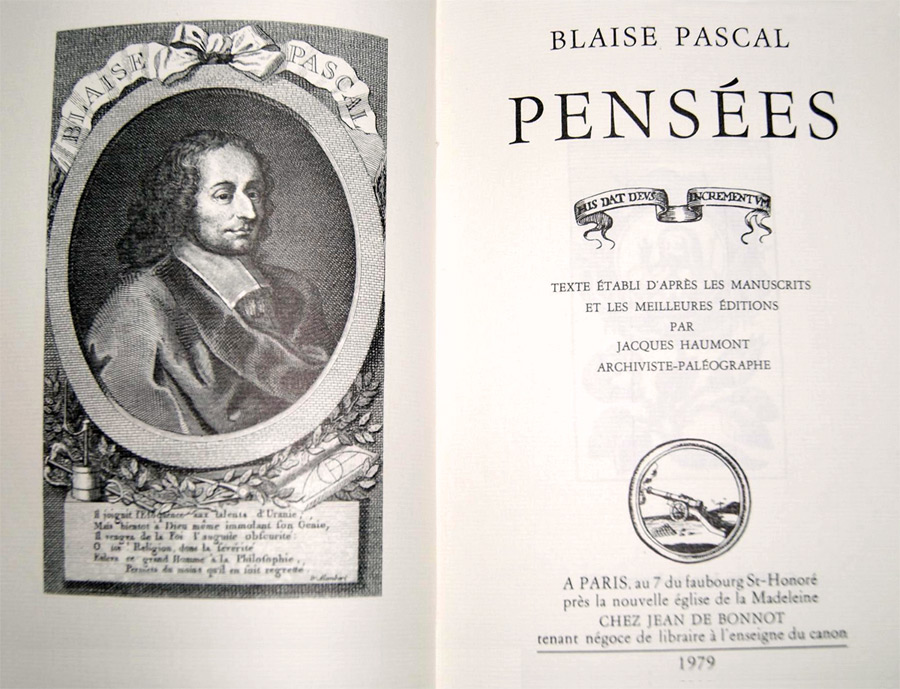 Pensees Blaise Pascal Quotes. QuotesGram