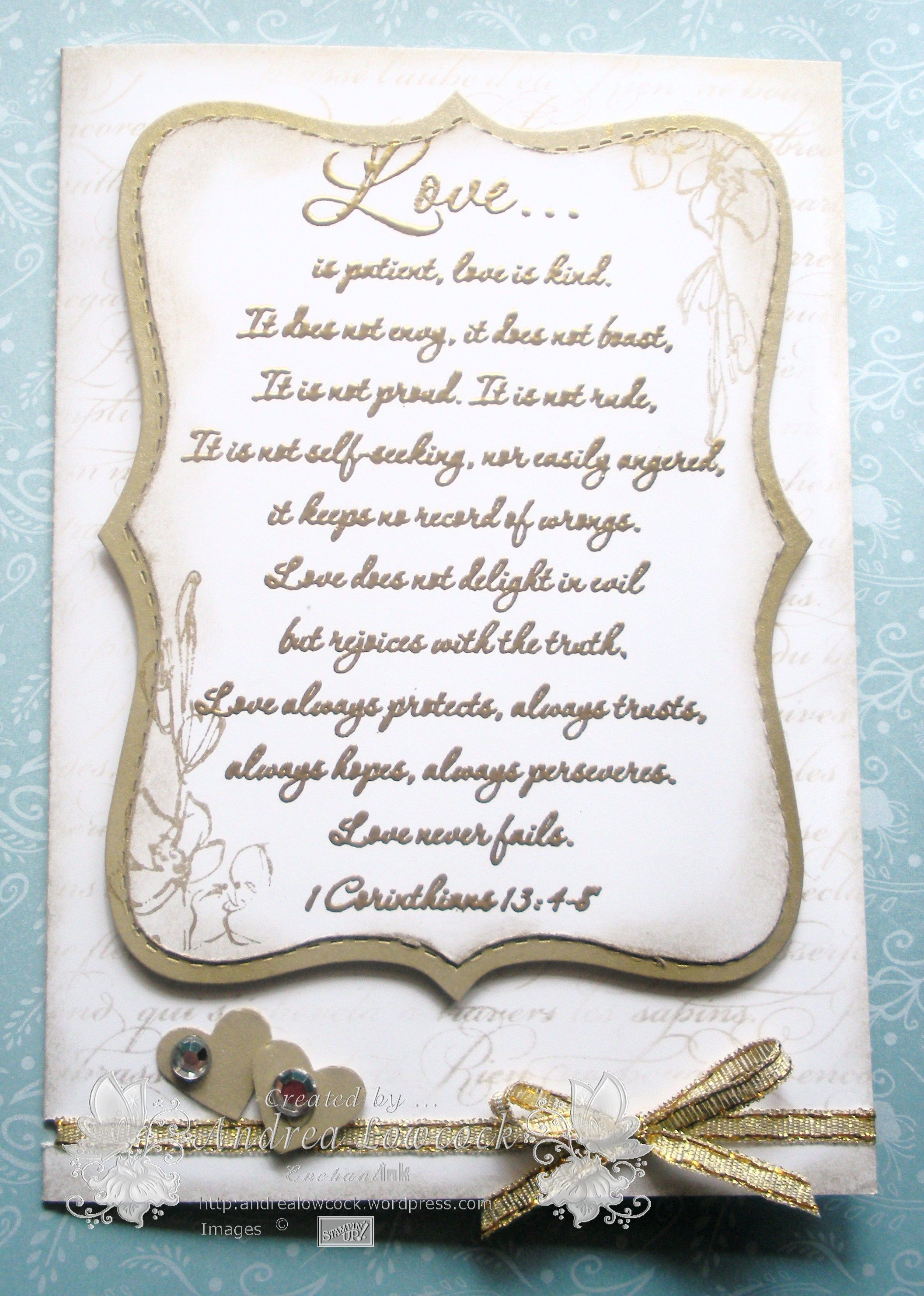Words For 50th Wedding Anniversary Card