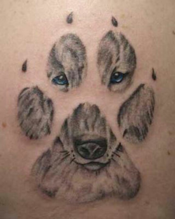 100 Heartwarming Dog Memorial Tattoos and Ideas to Honor Your Dog  Tattoo  Me Now  Paw tattoo Dog memorial tattoos Dog paw tattoo