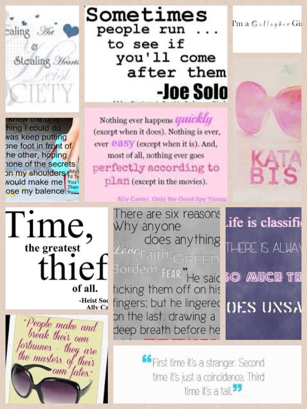 Gallagher Girls Book 2 Quotes. QuotesGram