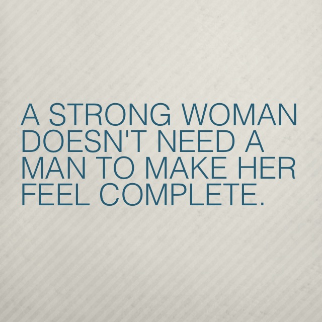 Strong woman makes a what 