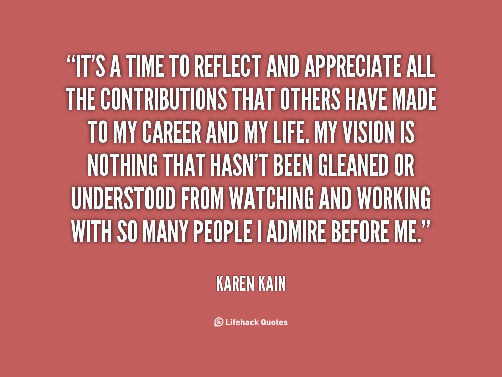 Time To Reflect Quotes. QuotesGram