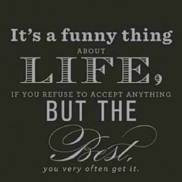 Quotes About Never Settling