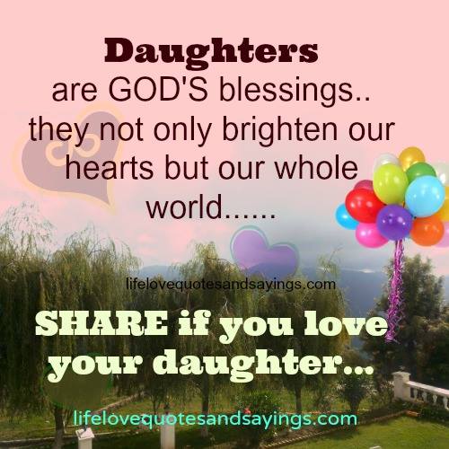 Daughter Blessing Quotes Quotesgram