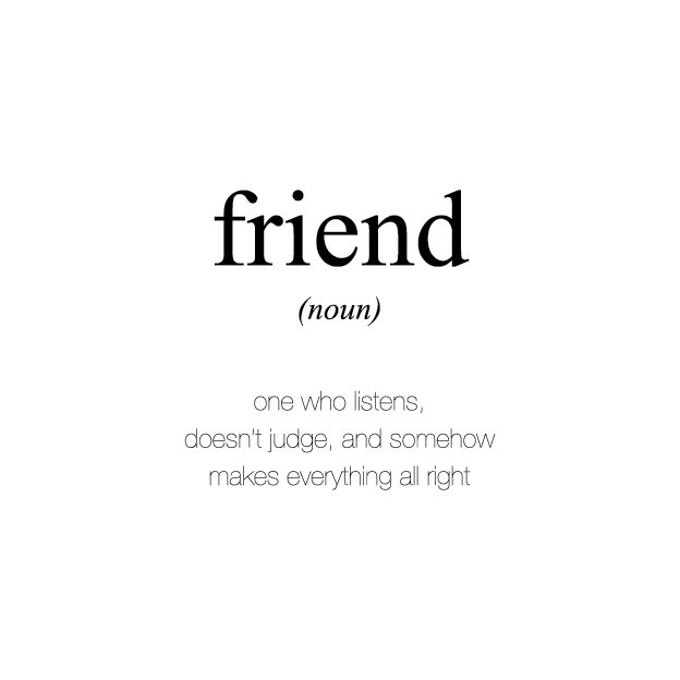 real friend definition