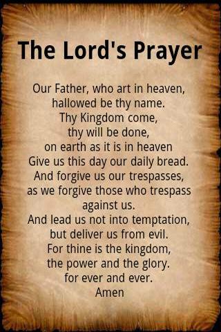 Lords Prayer Bible Quotes About. QuotesGram
