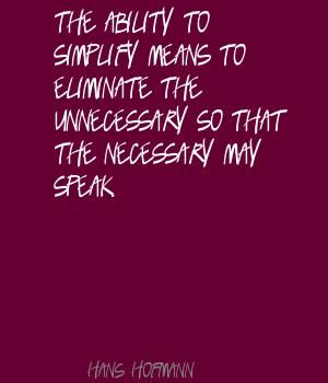Hans Hofmann Quotes Simplify. QuotesGram