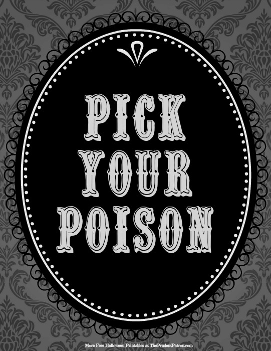 Pick Your Poison Quotes Quotesgram