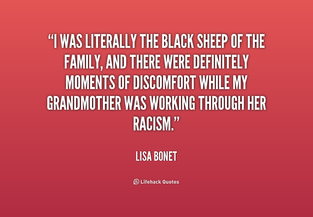 Quotes About Being The Black Sheep Quotesgram