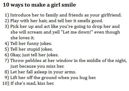 Quotes To Make Your Girlfriend Smile Quotesgram