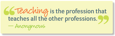 Quotes About Teaching Profession. QuotesGram