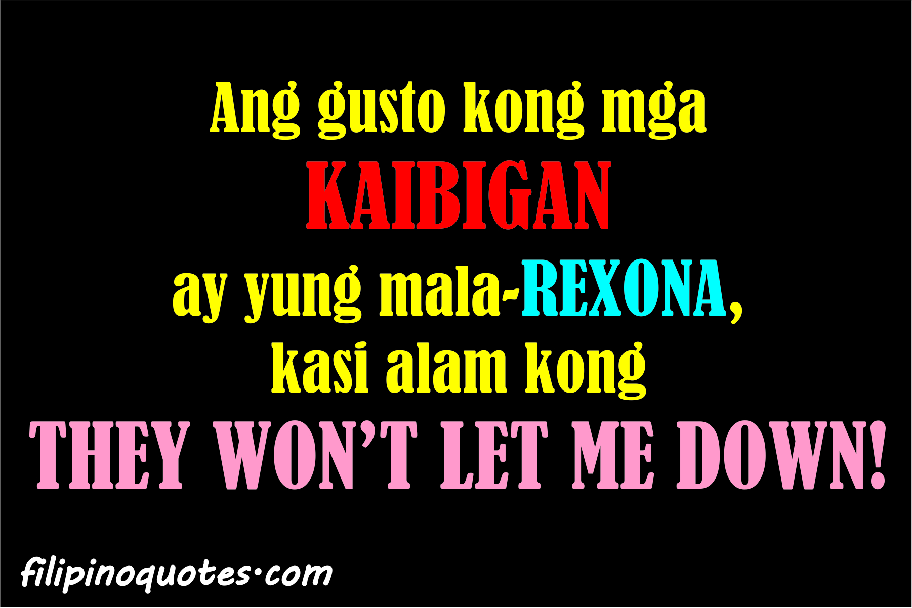 Friendship Quotes And Sayings Tagalog. QuotesGram