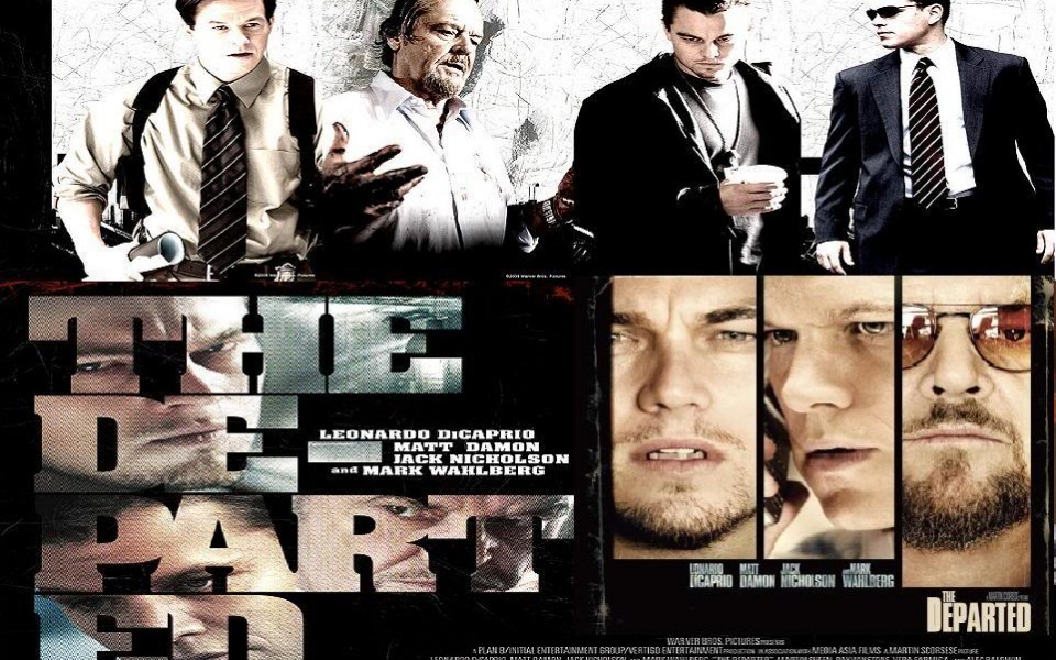 THE DEPARTED crime thriller leonardo diCaprio poster wallpaper  2249x1508   223789  WallpaperUP