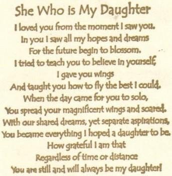 I Am Proud Of My Daughter Quotes Quotesgram