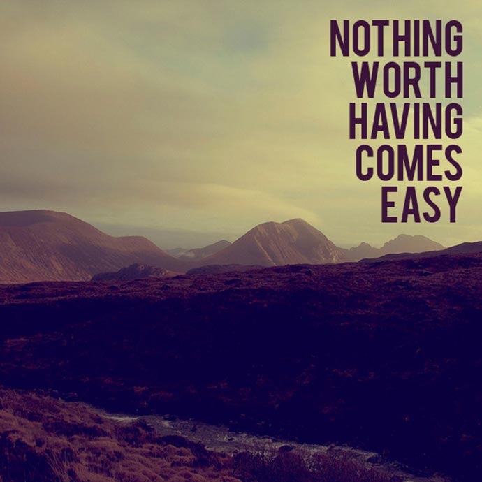 Nothing Is Easy Quotes. Quotesgram