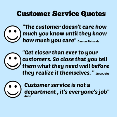 Best Customer Service Quotes Of All Time. QuotesGram