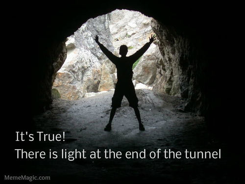 The Tunnel Of Light At The End Quotes. QuotesGram