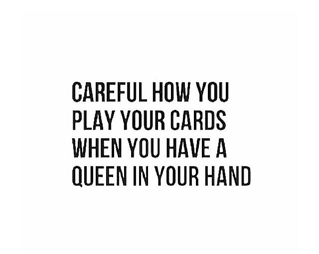 Play Your Cards Right Quotes. QuotesGram