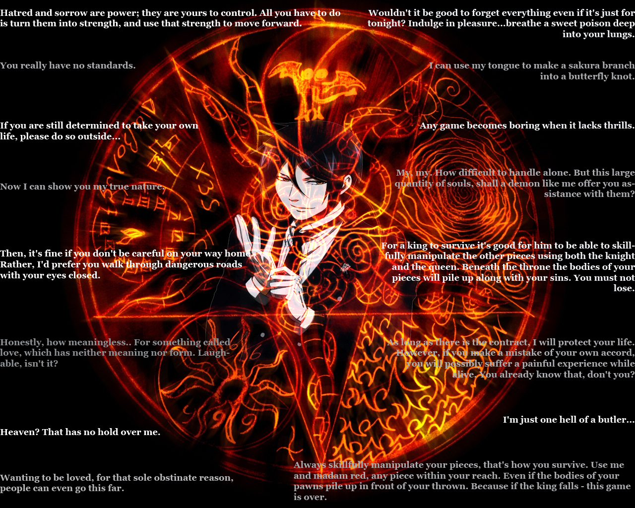 Sebastian Michaelis Quotes. QuotesGram