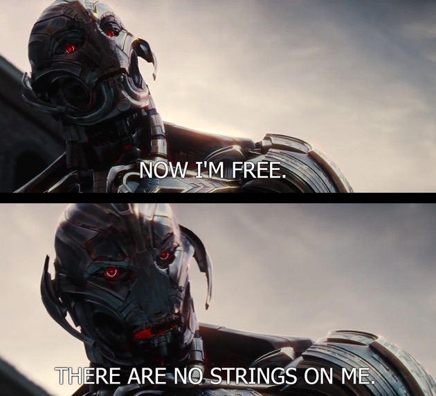 No Strings Ultron From Avengers Quotes. QuotesGram