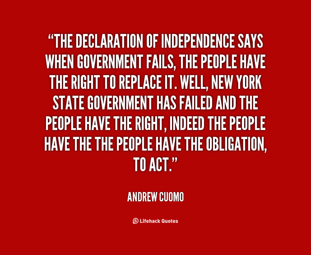 declaration of independence quotes about natural rights