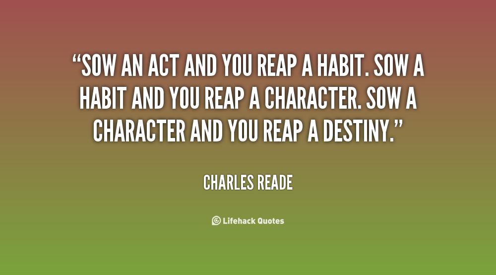 Charles Reade Quotes. QuotesGram