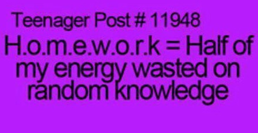 I hate school work image