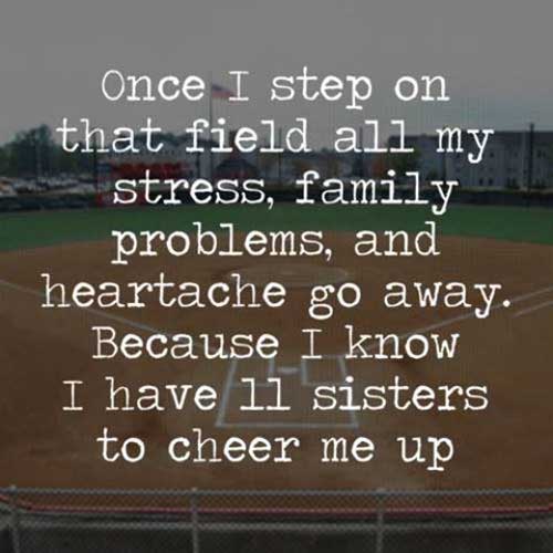 For girls quotes softball My Top