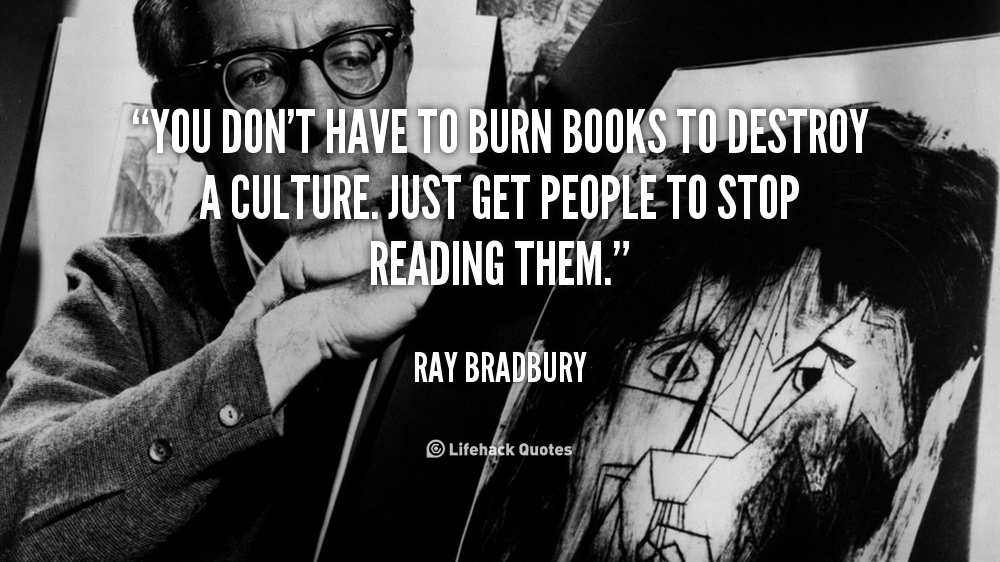 Burning Book Ray Bradbury Quotes. QuotesGram