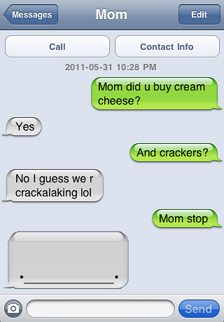 Quotes Funny Mom Text. QuotesGram
